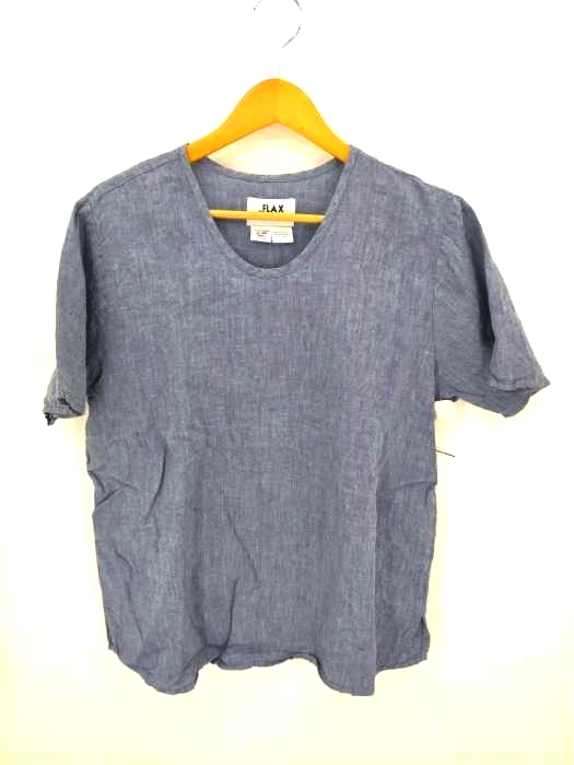 フラックスバイジーンエンゲラール FLAX by Jeanne Engelhart リネンS/Sブラウス レディース import：S