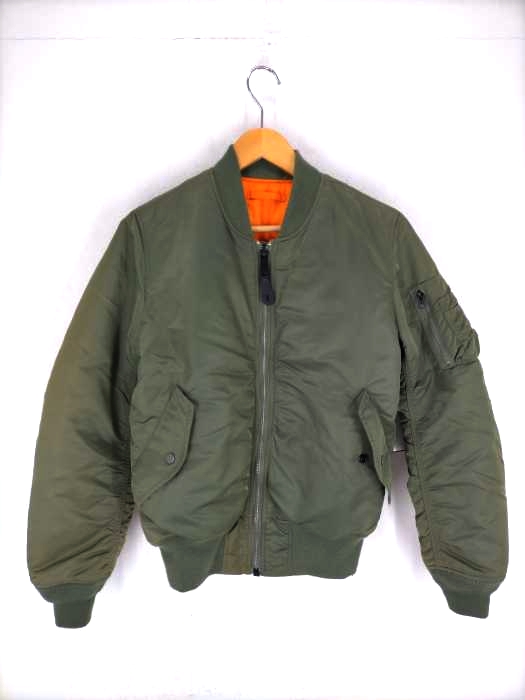 アルファインダストリーズ ALPHA INDUSTRIES MA-1 フライトジャケット メンズ JPN：S