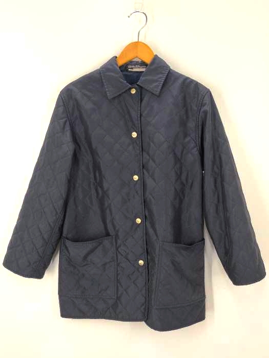 サルヴァトーレフェラガモ Salvatore Ferragamo 裏地 虎プリント キルティングジャケット メンズ import：XS