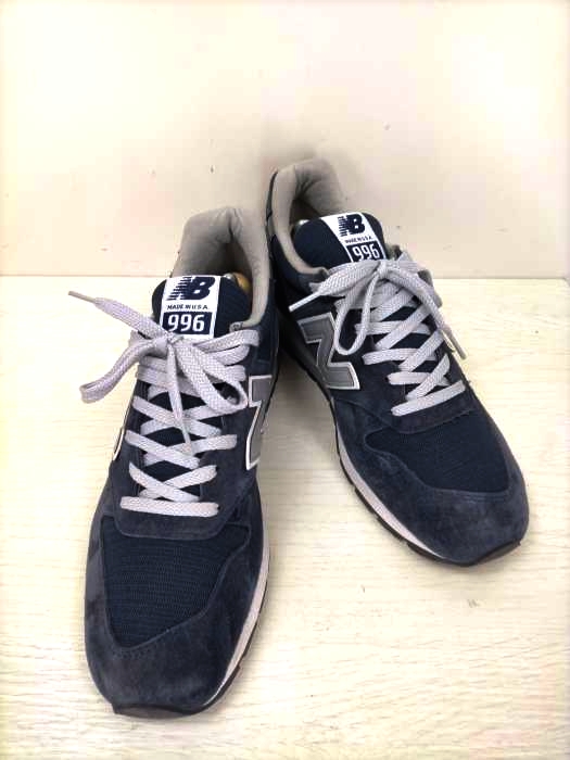 ニューバランス NEW BALANCE USA製 M996NAV ローカットスニーカー メンズ  28cm