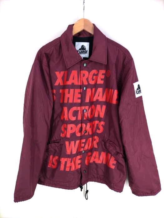 エクストララージ X-LARGE 裏フリース コーチジャケット メンズ JPN：M