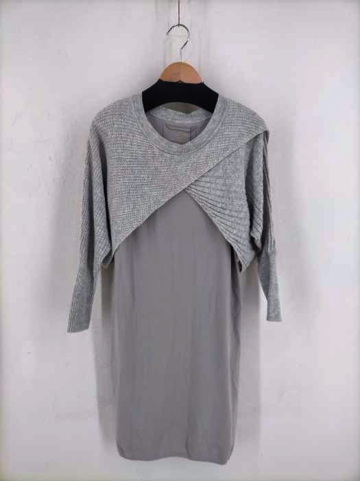 オズモーシス OSMOSIS レイヤードニットプルオーバー レディース ONE SIZE