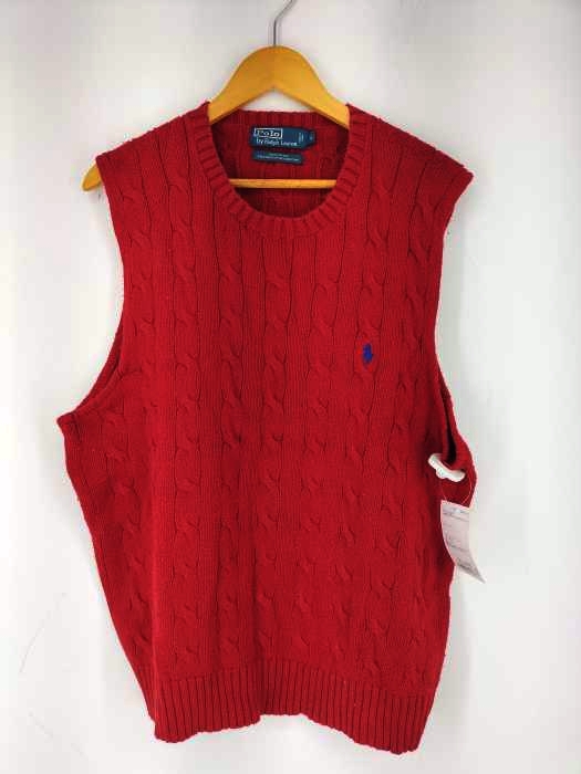 ポロバイラルフローレン Polo by RALPH LAUREN 90S ニットベスト メンズ JPN：L
