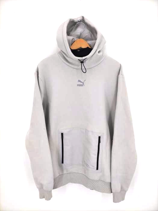 プーマ PUMA リフレクターロゴ プルオーバーパーカー メンズ import：M
