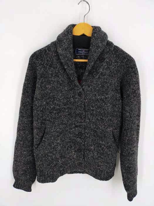 ポロスポーツラルフローレン POLO SPORT RALPH LAUREN 星条旗 ショールカラーカーディガン レディース import：L