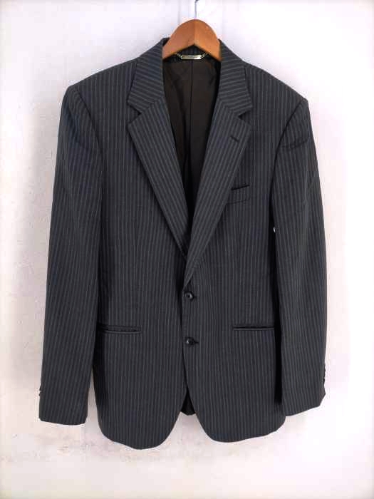 ドルチェアンドガッバーナ DOLCE&GABBANA ストライプ2Bテーラードジャケット メンズ JPN：50