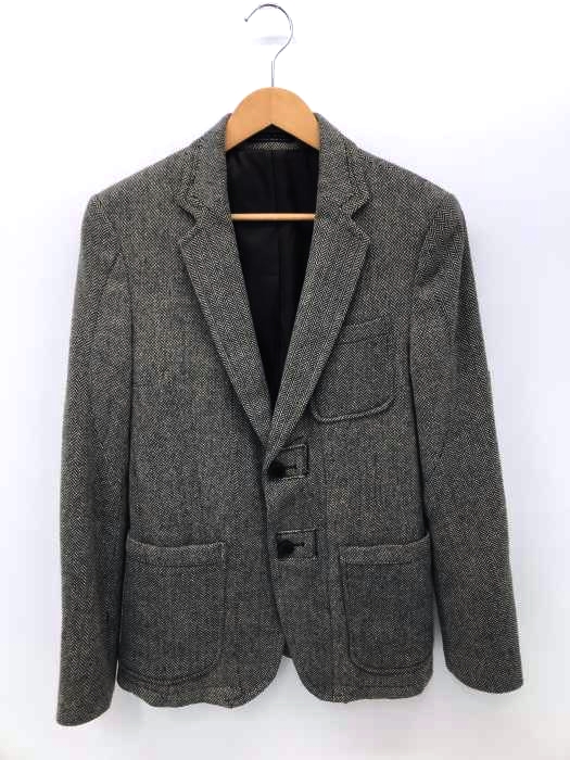 ZARA MAN(ザラマン) ヘリンボーンテーラードジャケット メンズ EUR：48