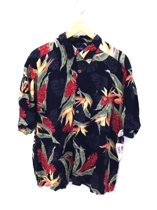 PURITAN(ピューリタン) フラワーアロハレーヨンシャツ メンズ import：XL