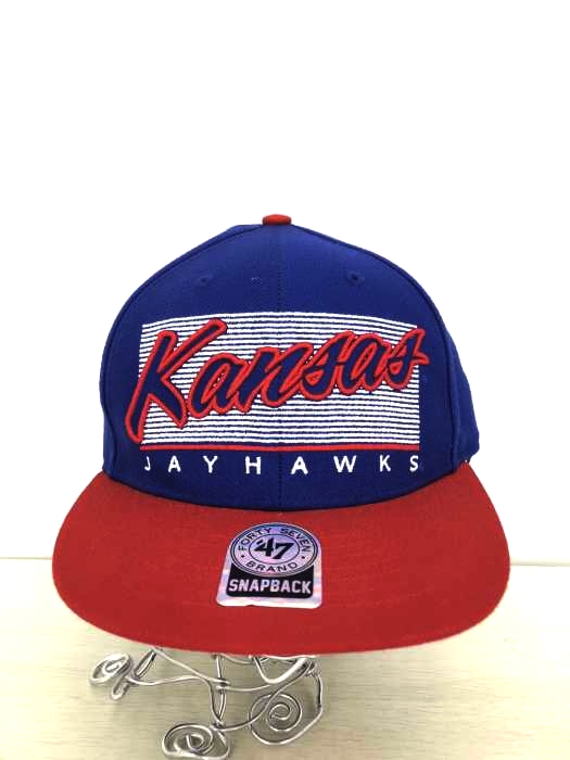 フォーティセブンブランド 47 BRAND SNAPBACK KANSAS JAYHAWKS ベースボールキャップ メンズ ONE SIZE