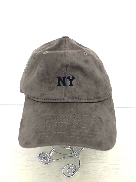NEW ERA(ニューエラ) NY刺繍 フェイクスエード 6パネルキャップ レディース 表記無