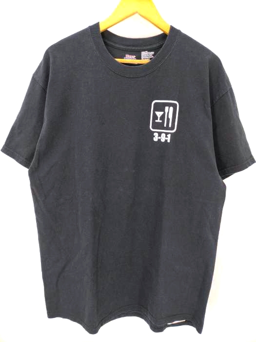 USED古着(ユーズドフルギ) HANES SANDWICH CLUB プリントTシャツ メンズ JPN：XL