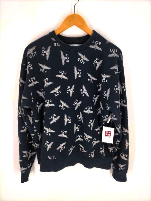 BOY LONDON(ボーイロンドン) ロゴプリントスウェット メンズ JPN：L
