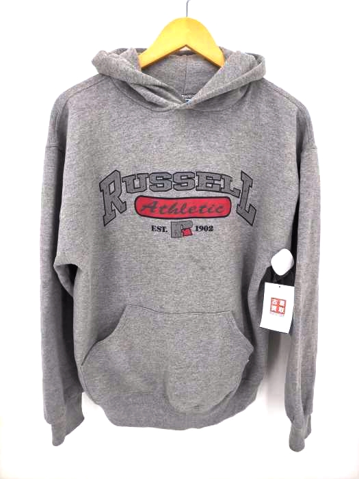 RUSSELL ATHLETIC(ラッセルアスレチック) USA製90S フロントプリントプルオーバーパーカー メンズ JPN：M