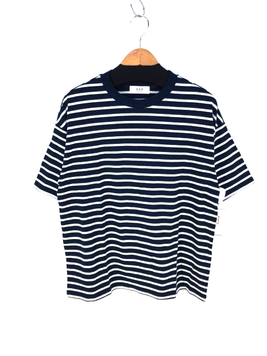 AER ADAM ET ROPE(アダムエロペ) Vintage Foggy DyeボーダーT メンズ  M