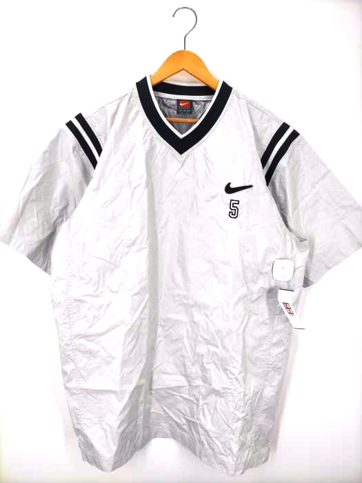 NIKE(ナイキ) TEAMタグ 日本製 S/S ナイロンプルオーバー ビッグサイズ メンズ import：XXL