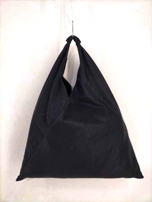 MM6 Maison Margiela(エムエムシックス メゾンマルジェラ) 18AW フェイクレザージャパニーズトート トライアングルトート レディース 表記無