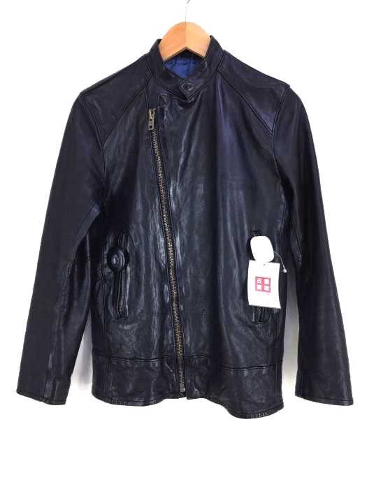 HYSTERIC GLAMOUR(ヒステリックグラマー) ラムレザー ダブルライダースジャケット メンズ  S