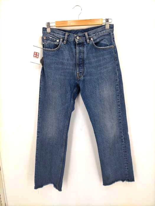 Maison Margiela(メゾンマルジェラ) 21SS Blue 5-Pocket cut off jeans メンズ 28