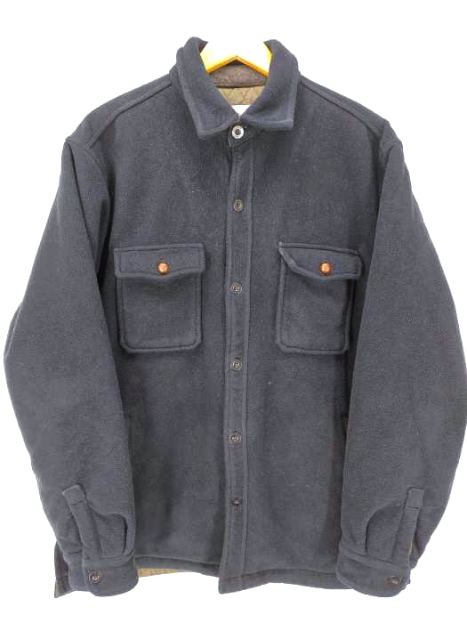 J.CREW(ジェイクルー) 90S 白タグ CPOフリースジャケット 裏地キルティング メンズ import：M