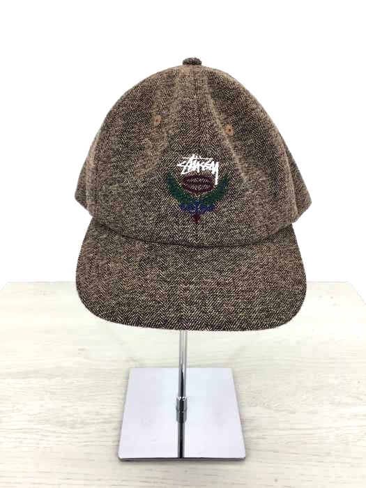 Stussy(ステューシー) Big Herringbone Strapback Cap メンズ  O/S T/U