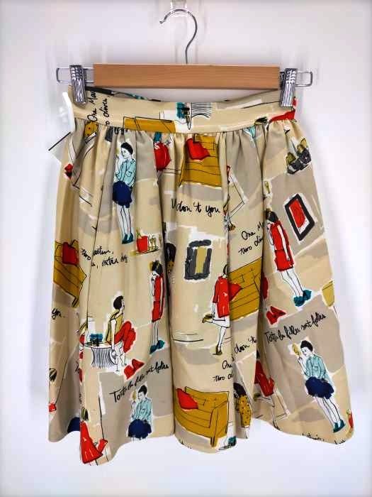 ケイトスペード Kate spade 総柄ショートスカート レディース JPN：0