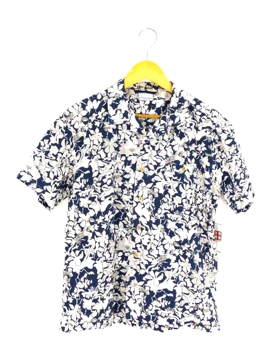 Columbia(コロンビア) 花柄 ループカラー 開襟シャツ メンズ  L