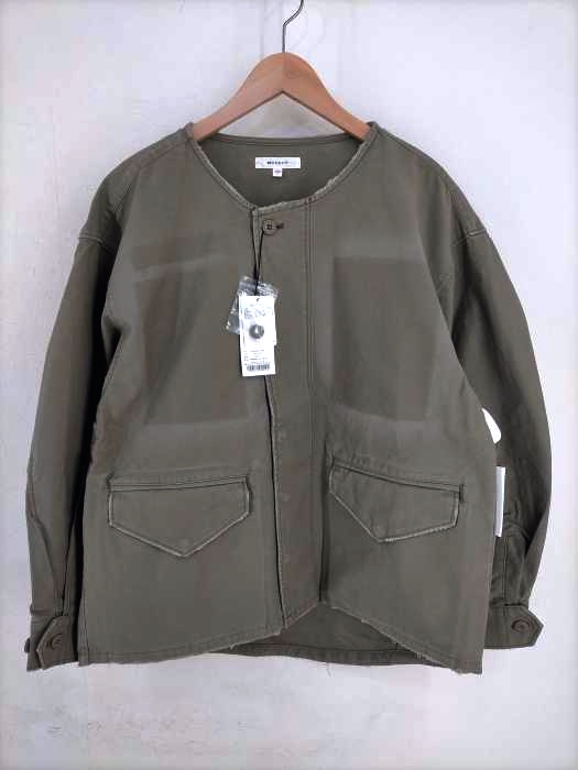 moussy(マウジー) COLLARLESS MILITARY JACKET レディース  FREE
