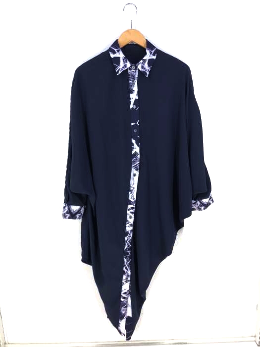 KONYA(コンヤ) 変形ロングシャツ レディース  無