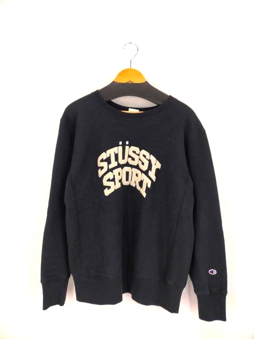 Stussy(ステューシー) REVERSE WEAVE  カレッジロゴ ワッペン刺繍 メンズ JPN：M