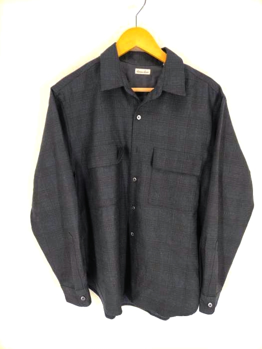 Steven Alan(スティーブンアラン) チェック柄ウールシャツ メンズ JPN：S