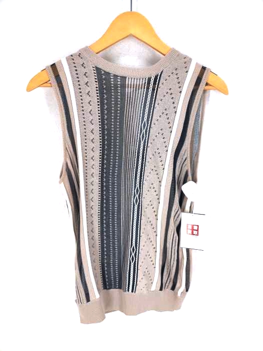 Ameri VINTAGE(アメリヴィンテージ) MEDI SHEER RANDOM STRIPE KNIT レディース  FREE