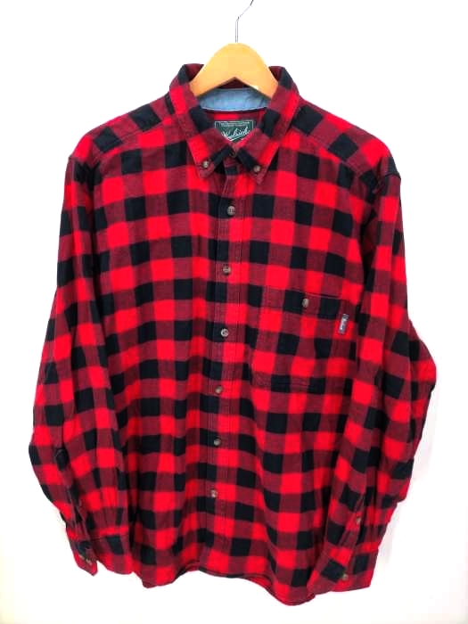 WOOLRICH(ウールリッチ) バッファローチェック コットンネルシャツ メンズ JPN：L
