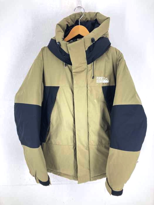 FIRST DOWN(ファーストダウン) パネルショートダウン メンズ JPN：M 【中古】【ブランド古着バズストア】 FIRST DOWN(ファーストダウン) パネルショートダウン メンズ JPN：L