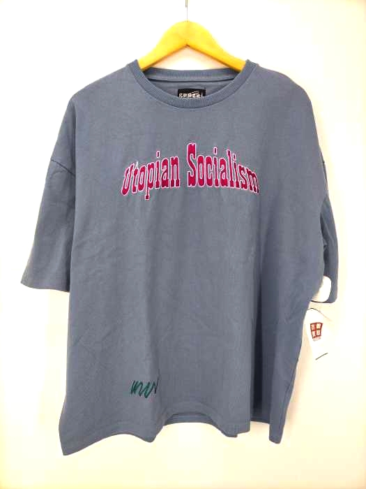 genzai(ゲンザイ) UTOPIAN SOCIALISM 刺しゅう カットソー メンズ JPN：XL