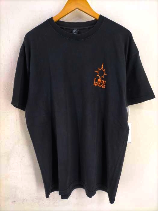 ブレインデッド BRAIN DEAD LIFE SER VICES 両面プリントTシャツ メンズ JPN：L