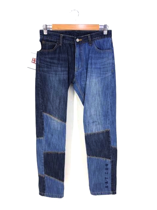 フルギ RATCRW パッチワークデニムパンツ メンズ JPN：M