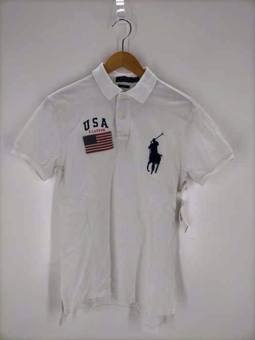 ポロラルフローレン POLO RALPH LAUREN CUSTOM FIT ポニー刺繍 半袖ポロシャツ メンズ JPN：S