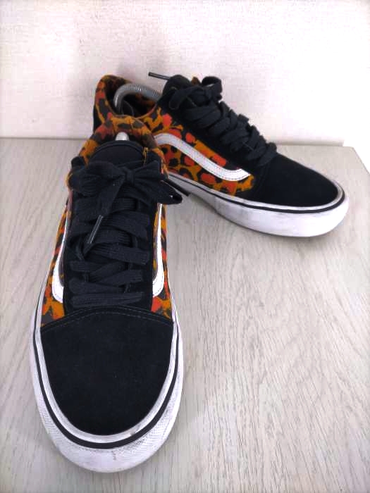 バンズ VANS VANS OLD SKOOL PRO レオパード柄スニーカー メンズ  28