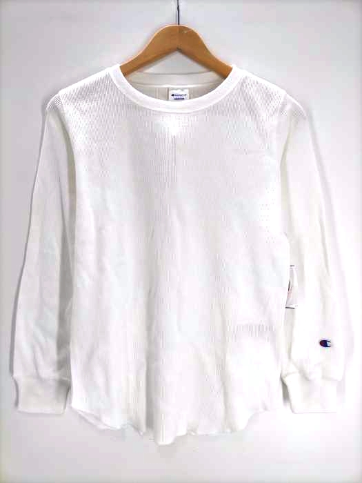 チャンピオン Champion ワッフルロングスリーブTシャツ メンズ JPN：M
