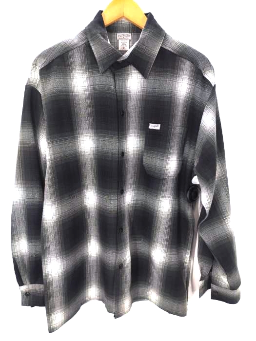 キャルトップ CALTOP オンブレチェックシャツ メンズ JPN：S