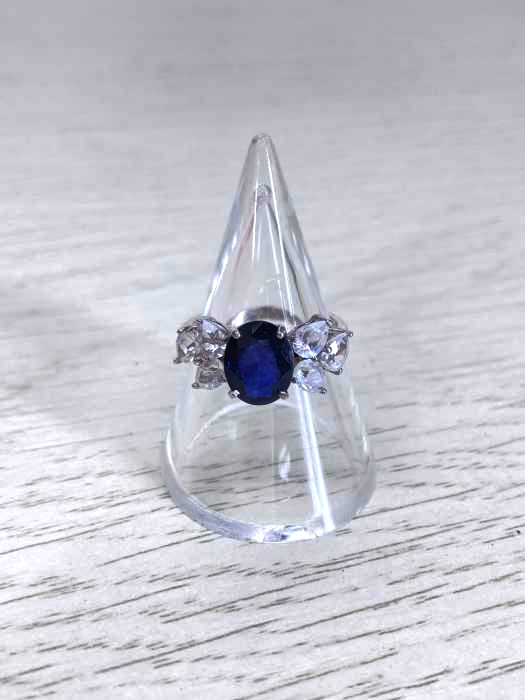 USED古着（ユーズドフルギ） 925 ストーン デザインリング レディース アクセサリー リング