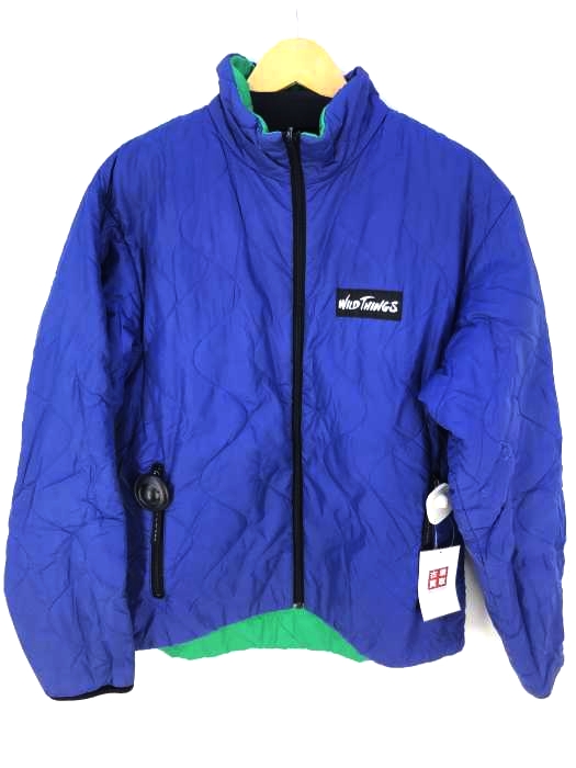 WILDTHINGS(ワイルドシングス) USA製 PRIMALOFT リバーシブルキルティングジャケット メンズ  無