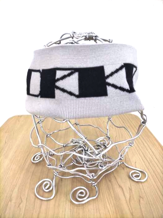 DRKSHDW by Rick Owens(ダークシャドウバイ リックオウエンス) 21AW logo-print headband メンズ 表記無