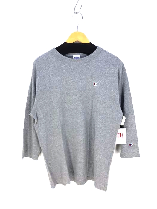 Champion(チャンピオン) 七分丈 クルーネックTシャツ メンズ JPN：L
