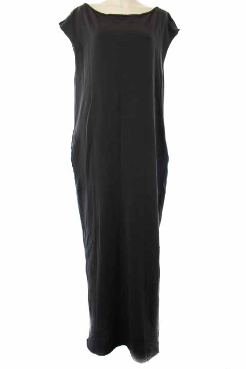 DEUXIEME CLASSE(ドゥーズィエムクラス) 17SS ロングワンピース ノースリーブ スリット グレー /BM17 レディース  サイズ表記なし
