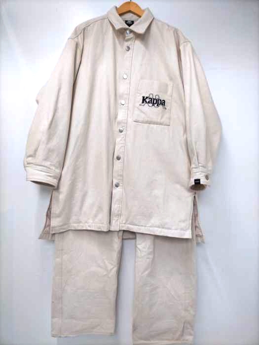 Kappa(カッパ) 生成りデニムセットアップ メンズ  L