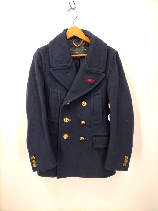 BURBERRY PRORSUM(バーバリープローサム) 金ボタンPコート メンズ EUR：46
