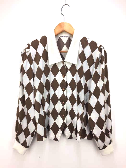Pierre Balmain(ピエールバルマン) アーガイル柄 シャツ レディース 表記無