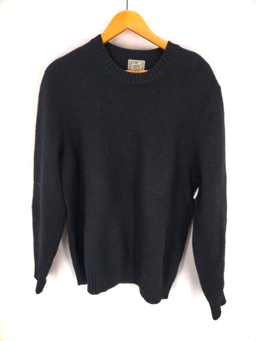 L.L.Bean(エルエルビーン) 100％ WOOL SHETLAND クルーネックニット メンズ  L-REG