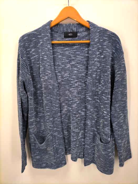 AZUL by moussy(アズールバイマウジー) RIB STITCH CARDIGAN メンズ S